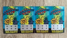 Fake Lottery Tickets Scratch Offs 4 Pack Prank Gag Gift Hilarious Winning Prank