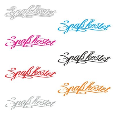 Spaß Kostet Aufkleber Hot Rod Garage In 2 Größen 12 Cm Oder 70 Cm - Foto 12