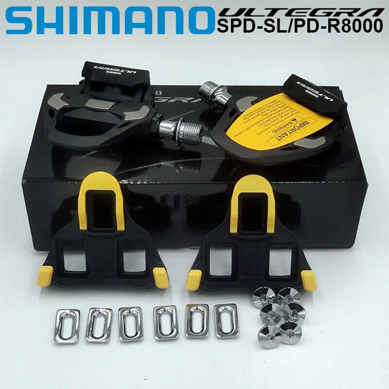 Shimano Ultegra PD-R8000 Clipless Pedals w/SH11 Cleat Road B