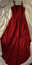 Crystal Doll*Juniors*Red High Low Dress Size 3