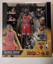 MAFEX No. 100 Michael Jordan (Chicago Bulls) Medicom Figure New Sealed Reissue