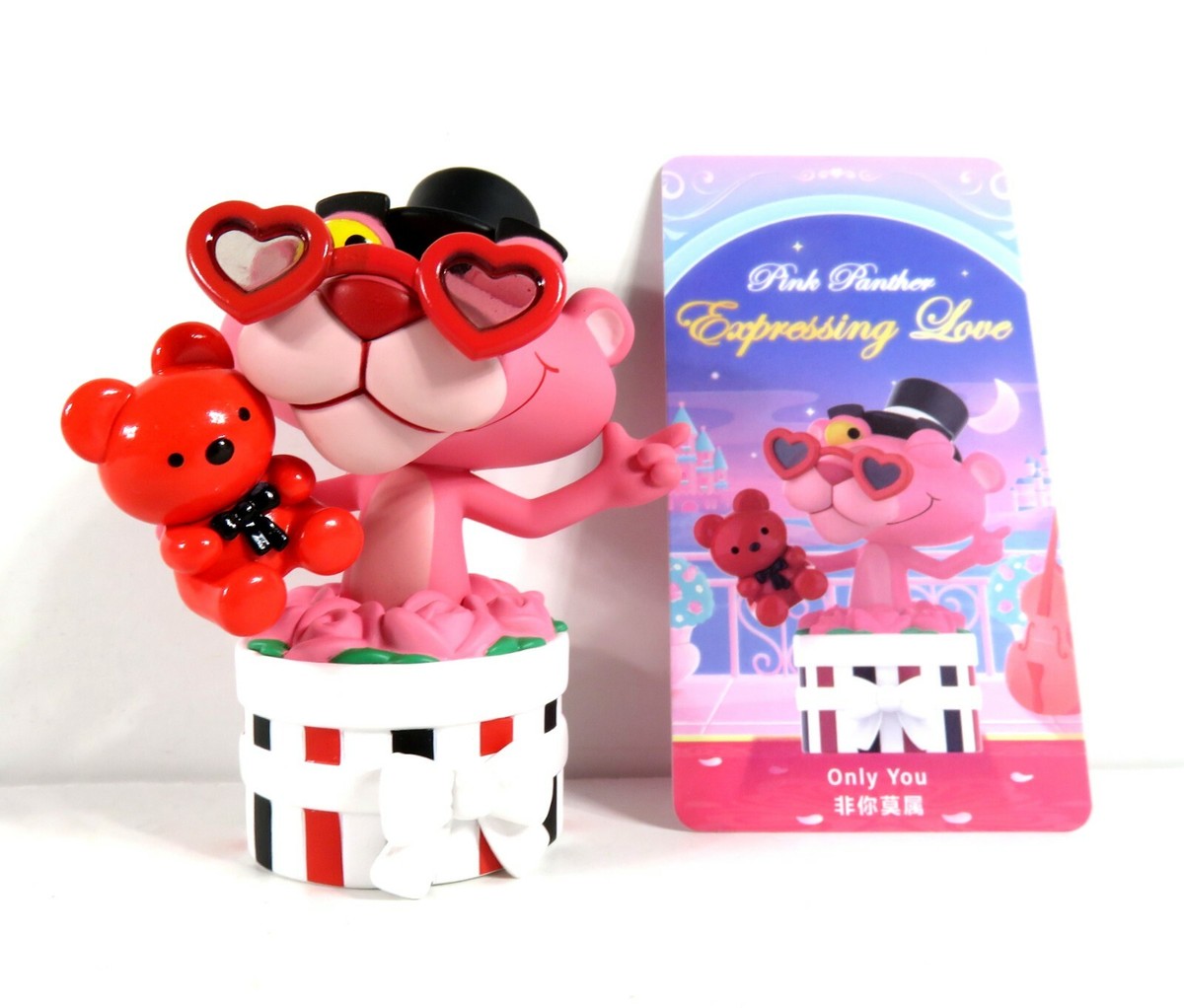 Pop Mart Pink Panther Expressing Love Mini Figure Only You NEW | eBay