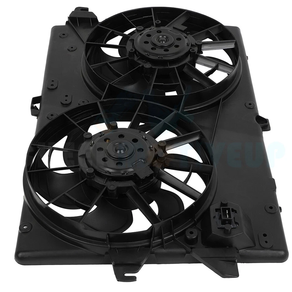 Ventilador de refrigeración de doble radiador apto para Ford Contour Mercury Mystique 1995-2000 2,5 L Foto 4 de 4