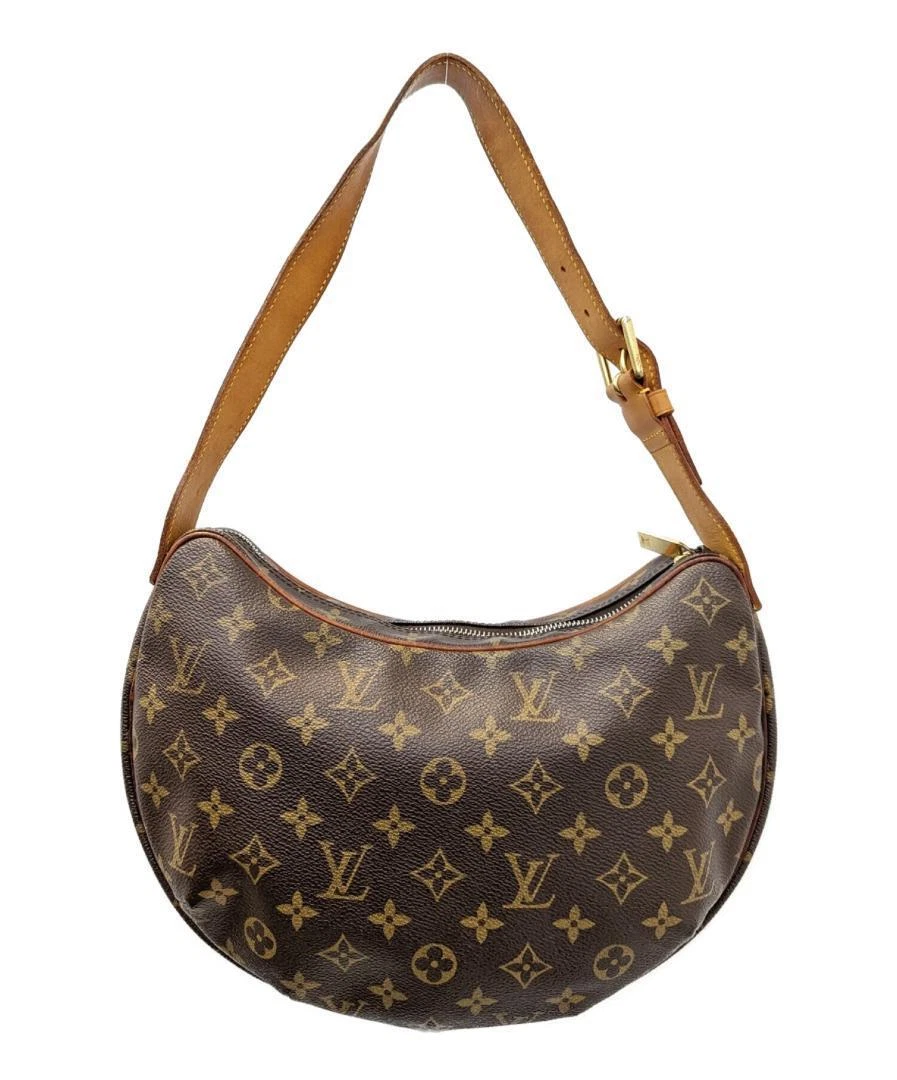 LOUIS VUITTON Croissant PM M51510 Hand Bag Pouch Monogram Used 