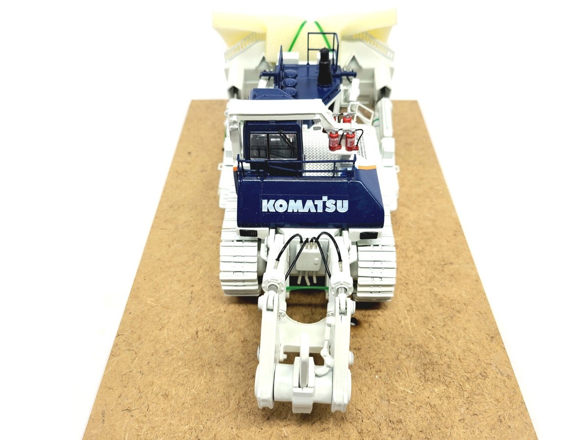 Komatsu D575A SD Super Dozer Ripper - Allied Coal White - HiMoBo 1