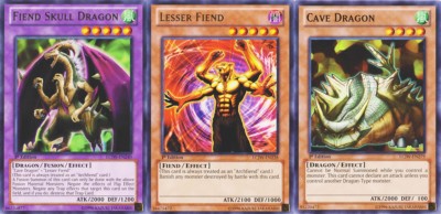 Fiend Skull Dragon lcjw Fusion: with Leser Fiend LCJW + Cave