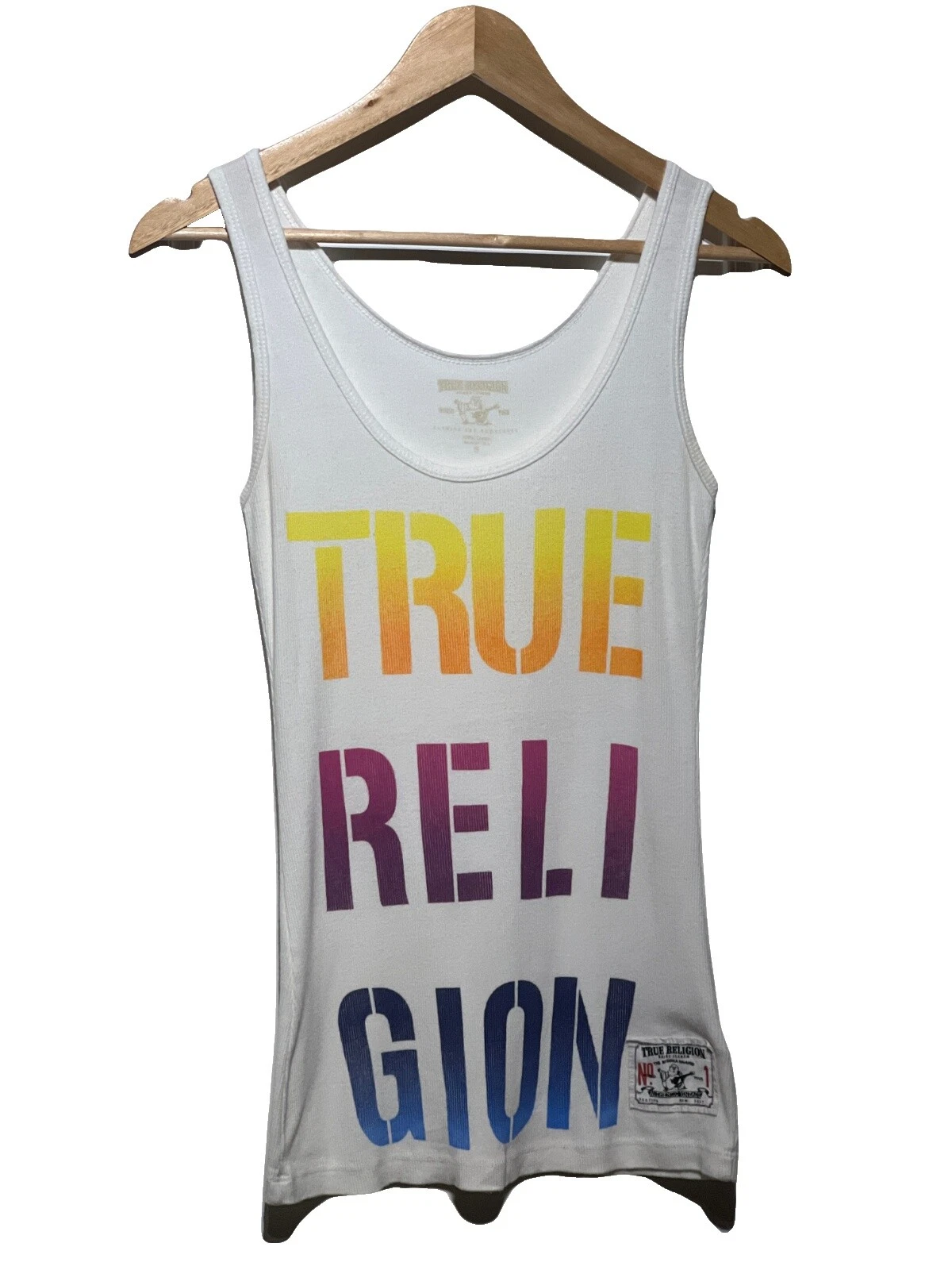 Camisetas sin mangas sólido True Religion para Mujeres