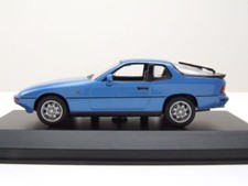 Porsche 924 1976 Blue Metal Maxichamps 940062122 1:43 Minichamps