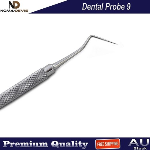 Dental Periodontal Probe 9 Single Ended Dentist Examination Hygienist Instrument - Picture 4 of 4
