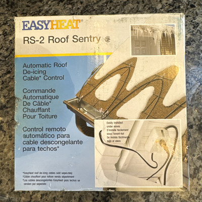Easy Heat Roof Sentry RS2 Control for ADKS De-Icing Cables 1200-Watt NEW (37D) 