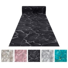 Tappeto Guida Passatoia Corsia Cucina Corridoio Gomma Antiscivolo Fantasia Marmo