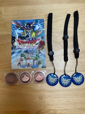 Dragon Quest Island Strap Adventurers Mark Slime Letter Collectible Rare