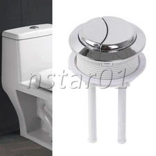 Round Toilet Tank Button Large Size M1403 Flush Button Toilet Accessory