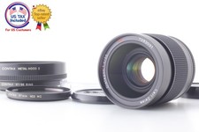 MINT Contax Carl Zeiss Distagon T 35mm f/1.4 MMJ C/Y Mount Lens w/ Hood JAPAN