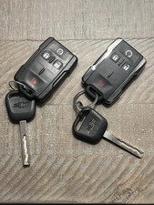 2 Pack Smart Key Fob Shell Case Chevy GMC Silverado Sierra 2014 2017 Cover Black