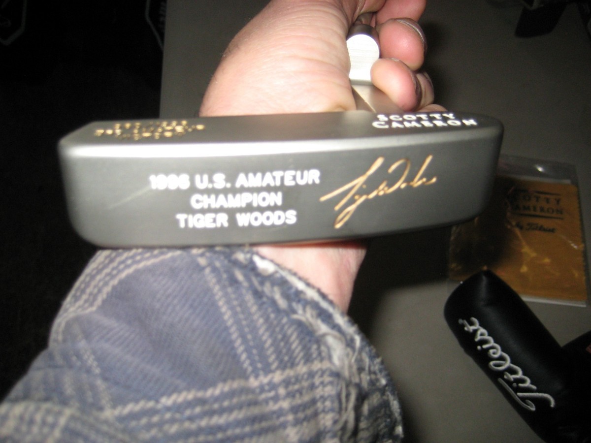 BRAND NEW Scotty Cameron Tiger Woods 1996 U.S. Amateur Champion
