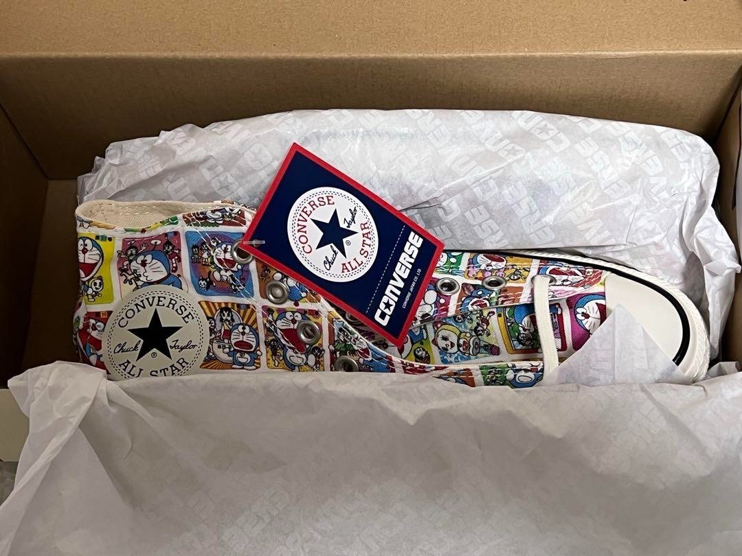 DORAEMON Converse All Star Aged TC Hi sneaker shoes Multicolor size US 8 26.5cm