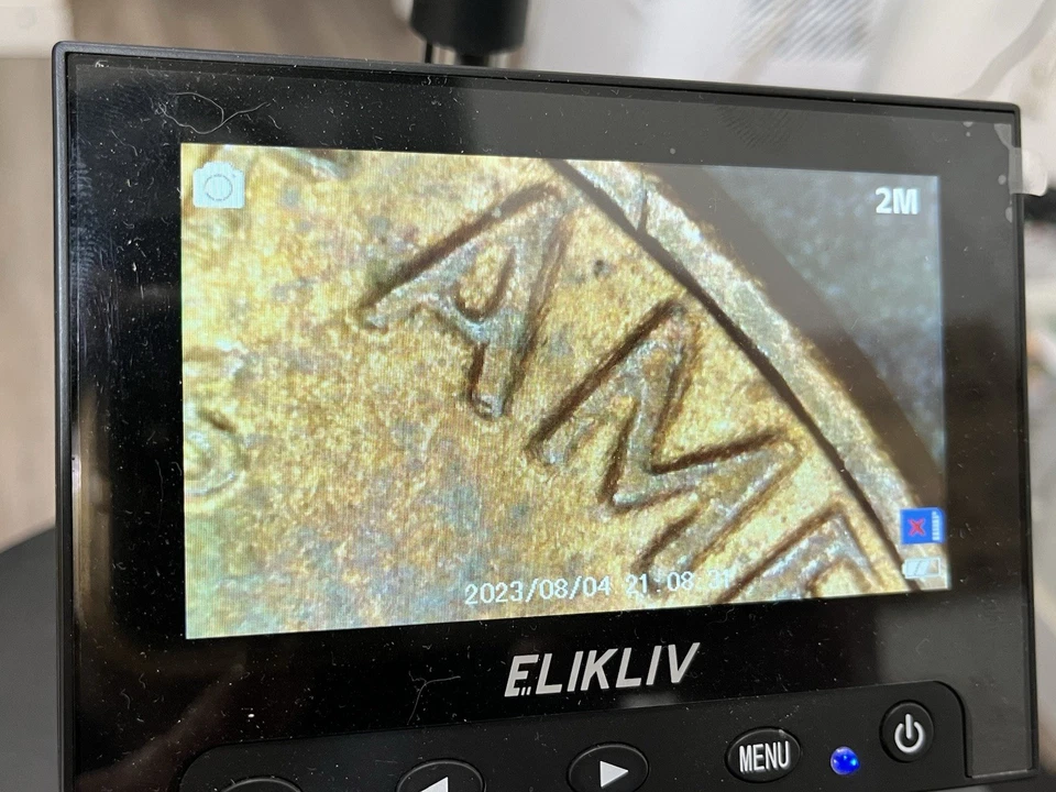 1981-P Lincoln Memorial Penny Double Die Obverse. 3.1 Gram Copper. Rare. - Image 4 of 4