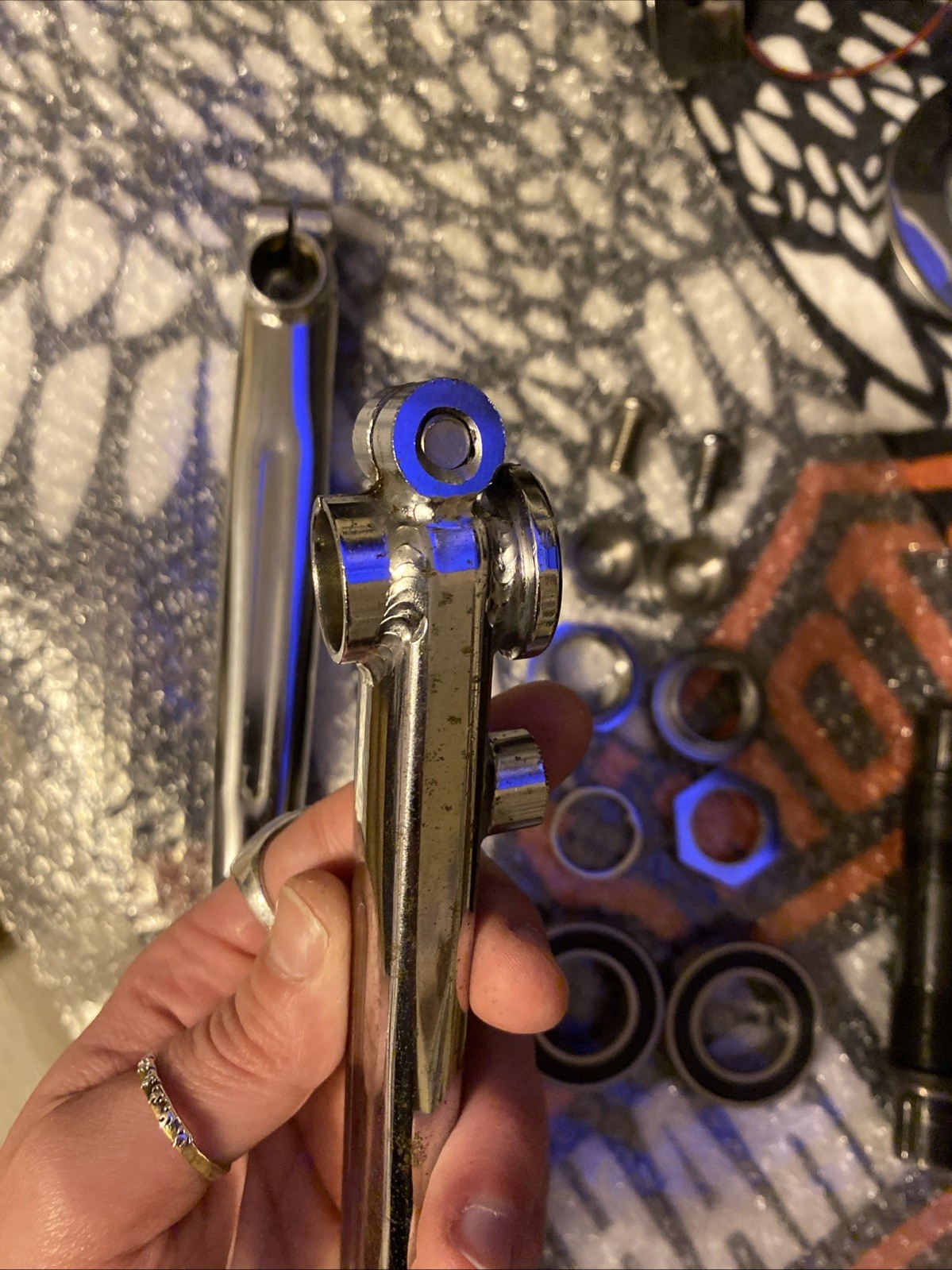 Peregrine 3-Piece Crank Set 1st Generation for BMX Old School