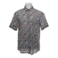 Camel Active, Kurzarmhemd, Größe: L, Grau/Mehrfarbig, Baumwolle, Herren #GH2