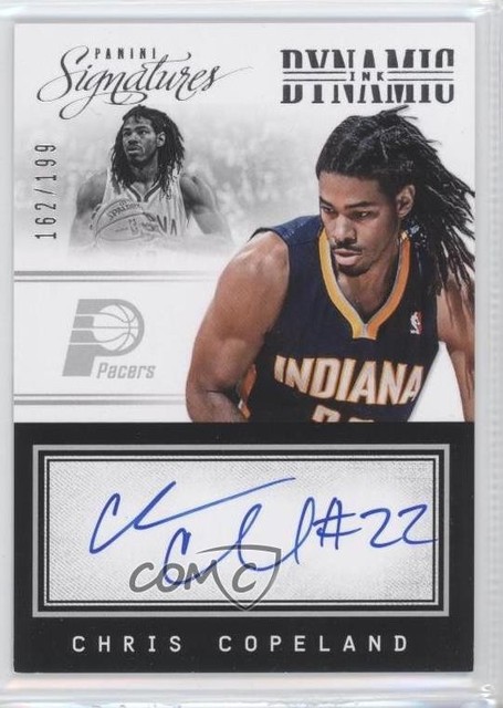 2013-14 Panini Signatures Dynamic Ink /199 Chris Copeland #12 Auto