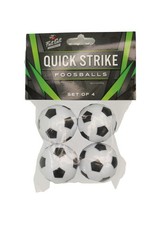 Fat Cat Foosball/Soccer Game Table Soccer Balls: 36 mm 4 Pack, White