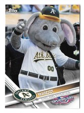 2017 Topps Opening Day Mascots - OAKLAND As 