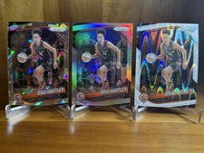 2025 Panini Prizm WNBA Bria Hartley Silver Prizm #86 + White Seismic + Ice LOT:3