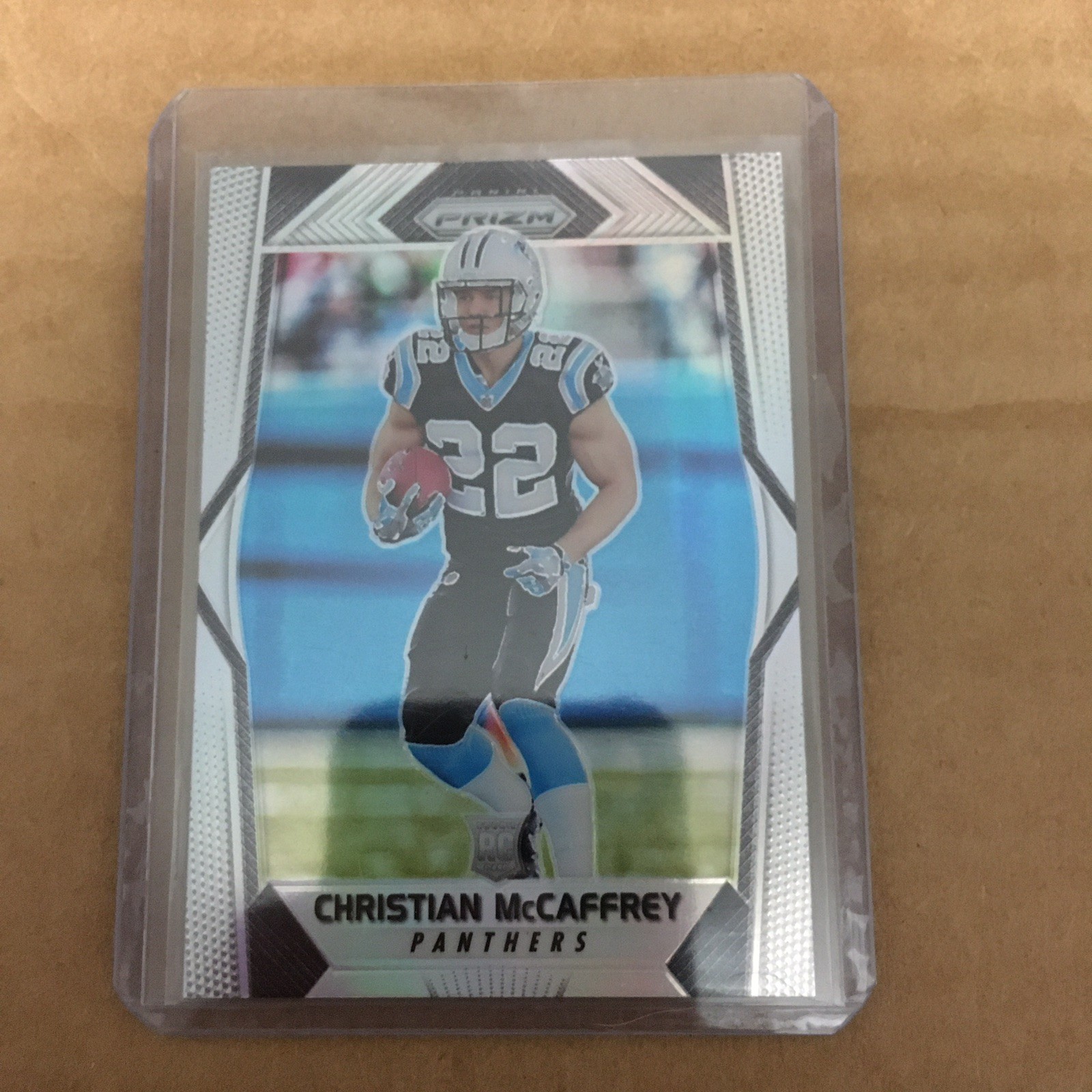 2017 Prizm Christian McCaffrey Silver RC Rookie Card #249 Panthers  49ers 