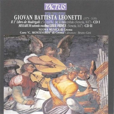 Audio Cd Neu - Giovanni Leonetti - 1o Libro De' Madrigali (2 Cd) -I- Tactus