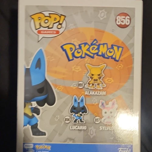 Funko Pop! Vinyl Pokémon Lucario #856 Games Video Game Figure