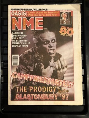 NME New Musical Express June 28th 1997 Prodigy Cover