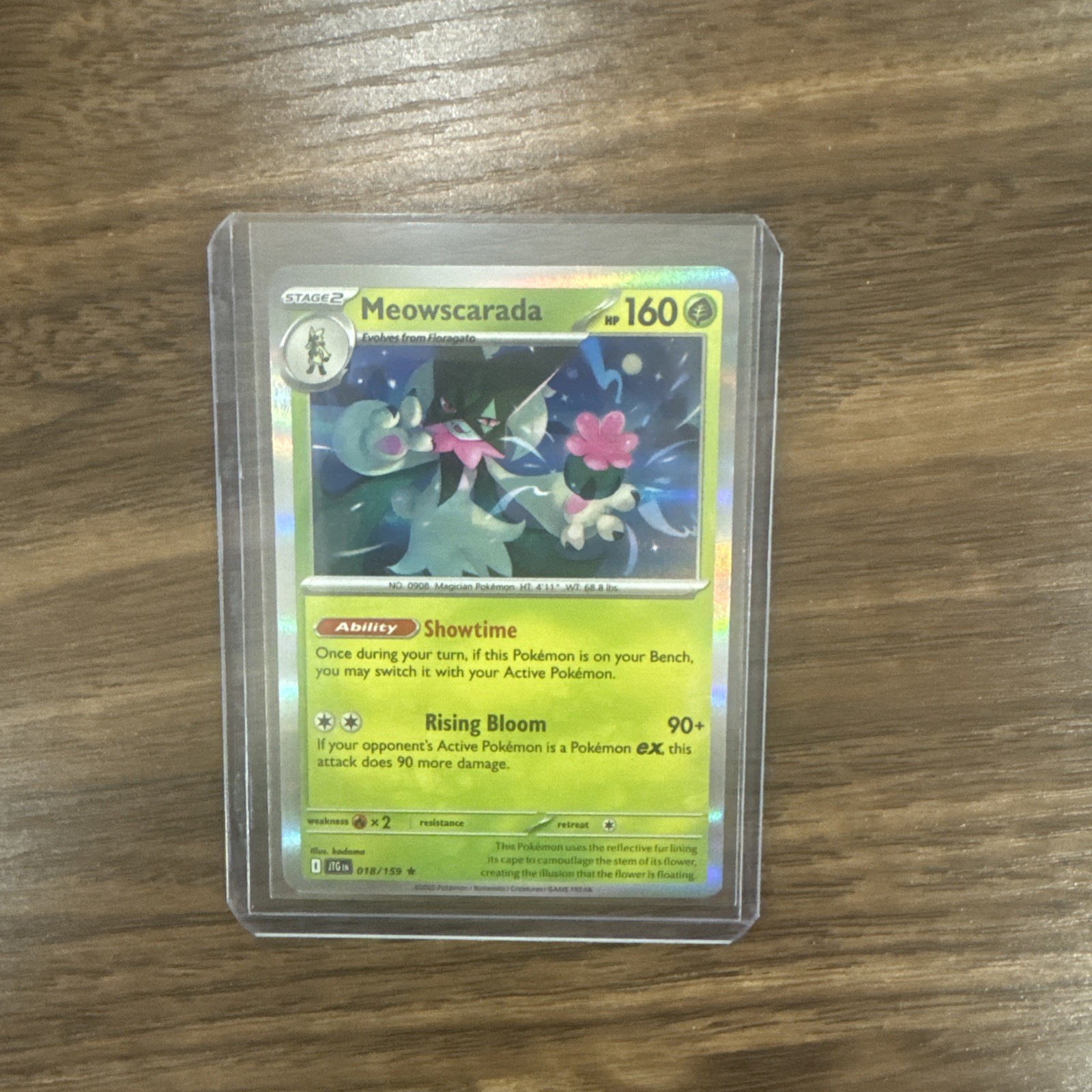 Meowscarada - 018/159 - Pokemon TCG Journey Together (2025) - LP - Holo Rare