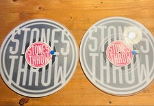 Stones Throw x Serato Control Vinyl 2-Disc Clear Limited Edition Hip Hop