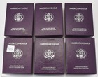 (130) 1986-1993 Proof OGP American Silver Eagle Packaging Purple- NO COINS *4524 — photo 2