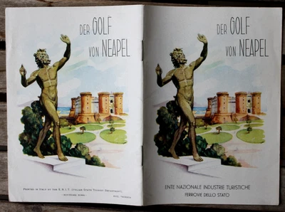 3722 Reiseprospekt Der Golf von Neapel ITALIEN ente nazionale industrie turistie - Bild 1 von 2