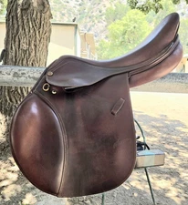Pessoa XCH 18  Close Contact Saddle With 2 Gullet Sizes
