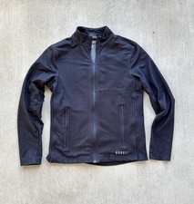 Nobull Jacket Indigo Women Size Medium Zip Up Stretch