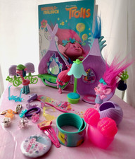 SELTEN Dreamworks Trolls Poppy's Stylin'Pod Haarsalon m. Zubehör Konvolut w. neu