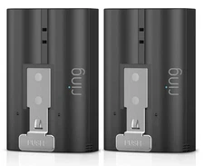 2 Pack-Genuine Battery For Ring Video Doorbell 2 3 4 Spotlight Cam Quick Release