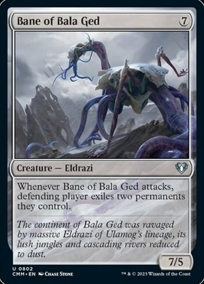 Bane of Bala Ged Light Play, English Magic the Gathering MTG Commander Masters