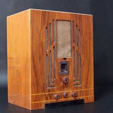 PHILCO 1930s Type 269T Art Deco WALNUT RADIO