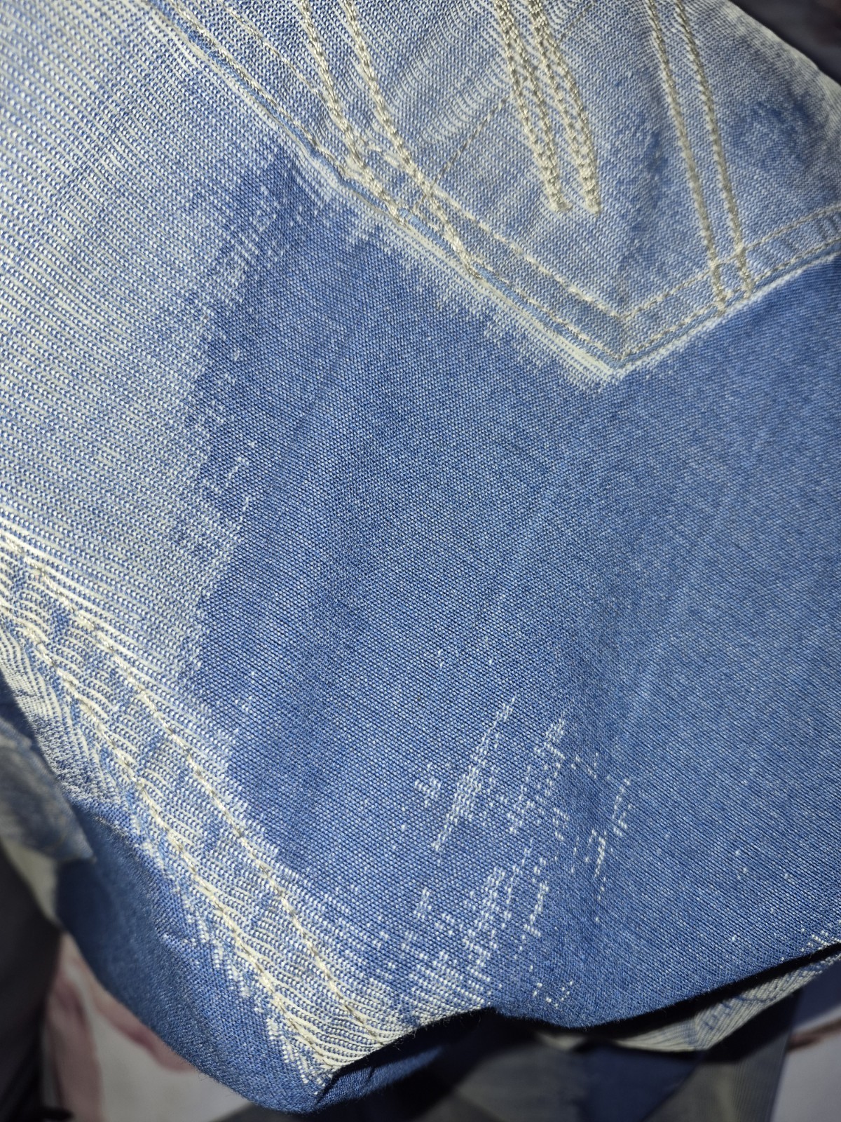 Rare Paul Smith Red Ear Threadbare Effect Corduro… - image 18