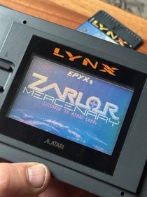 Vintage 1989 ATARI LYNX PAG-0200 Handheld Game Console + 6 Games + Boxes