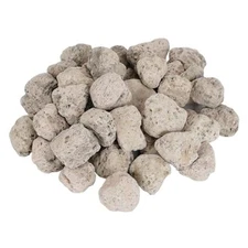 Natural Volcanic Lava Rock, Fireproof and Heatproof Pumice Stone for 1"-2"