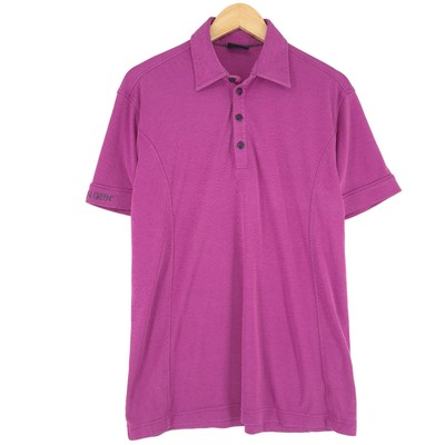 Galvin Green Herren Polohemd Lila Baumwolle Golf Mx6 Größe L