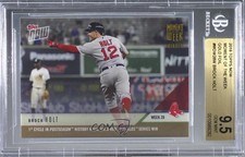 2018 Topps Now Moment of the Week Gold /365 Brock Holt BGS 9.5 GEM MINT j0u