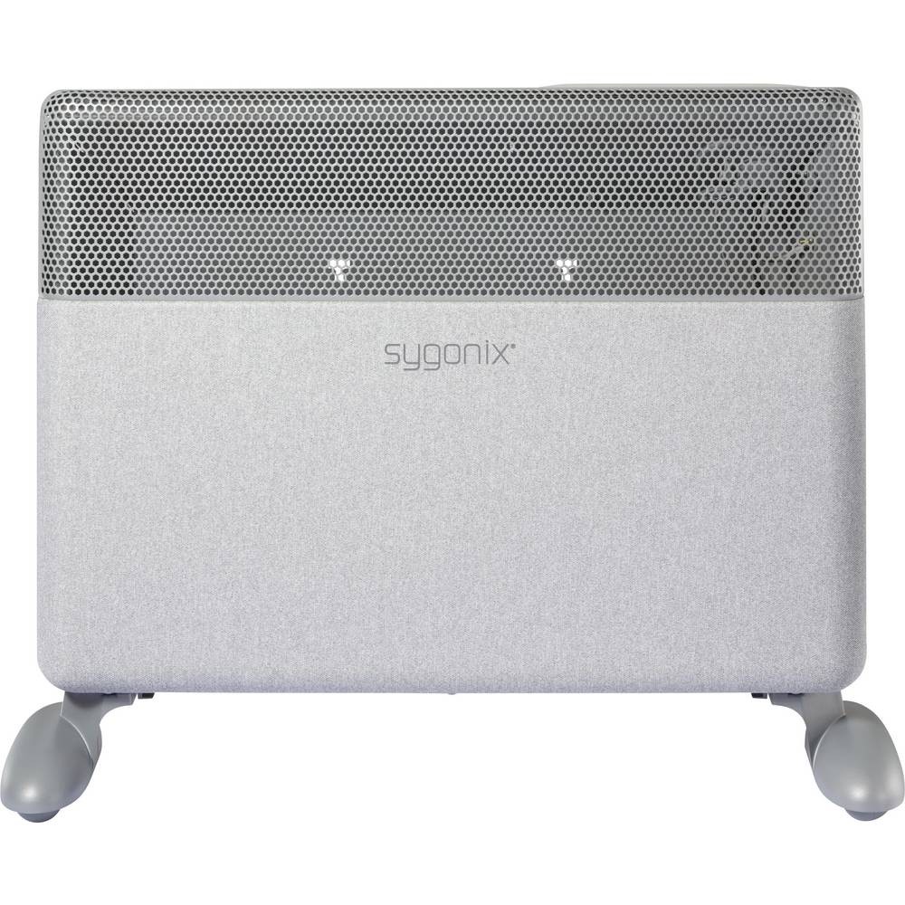Radiateur Sygonix SY-6770692 gris compact basse consommation 15 m²