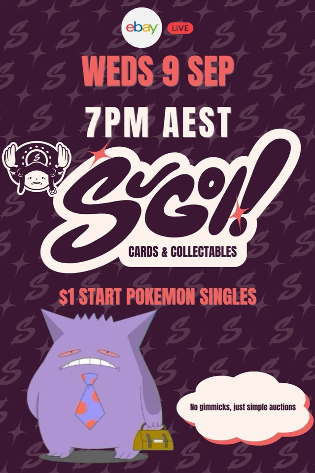 Sugoi $1 Start POKEMON Singles
