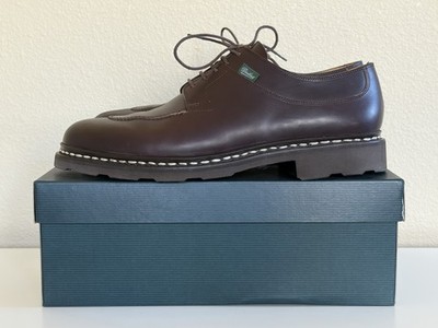 Paraboot Avignon Griff II Marron Lis Cafe Brown Shoes (Size UK